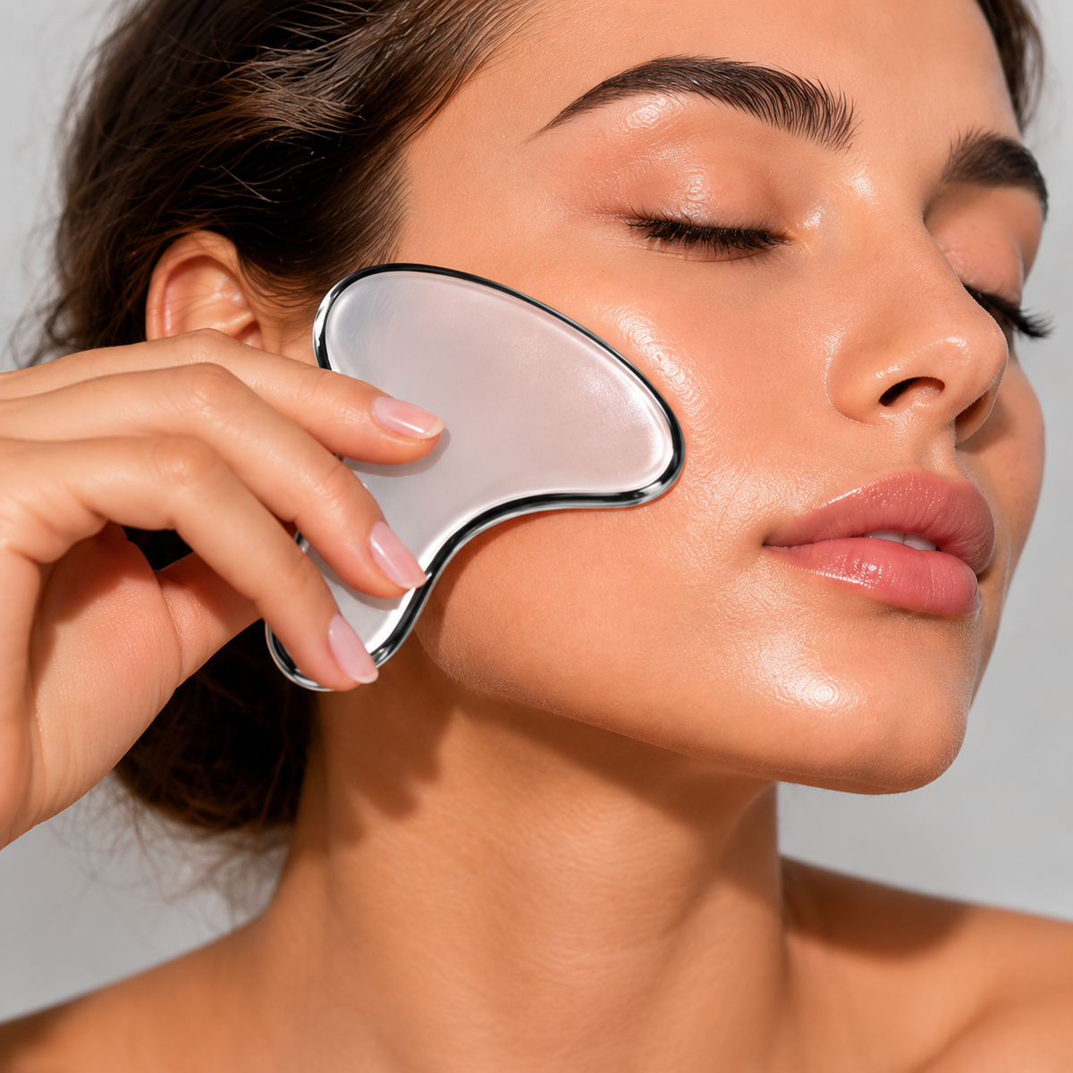 CiloGlow Stainless Steel Gua Sha